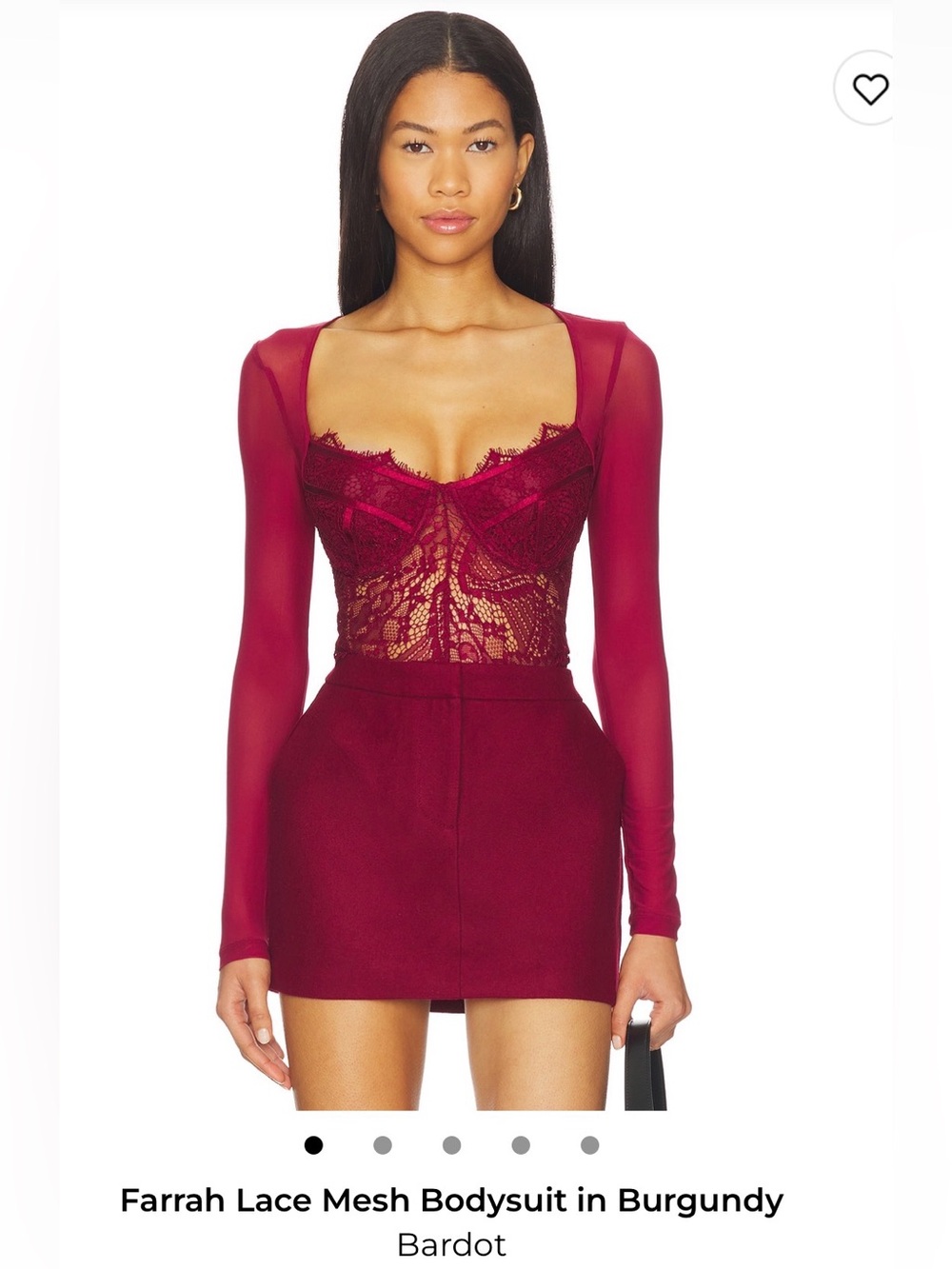 Bardot bodysuit